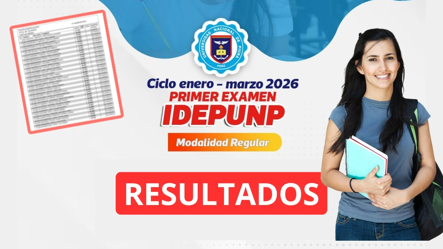 Resultados IDEPUNP 2026 Ciclo Regural Enero - Marzo