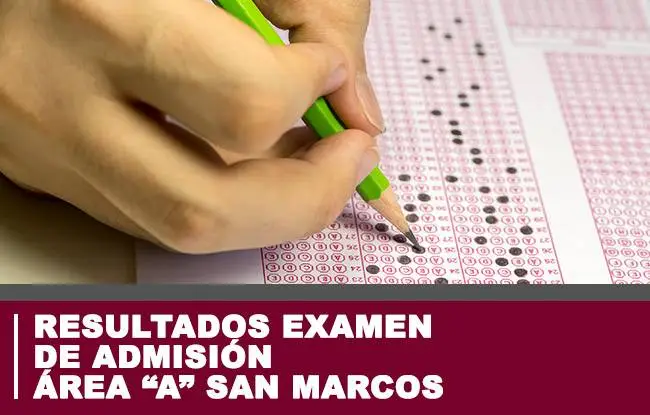 Resultados San Marcos Area A