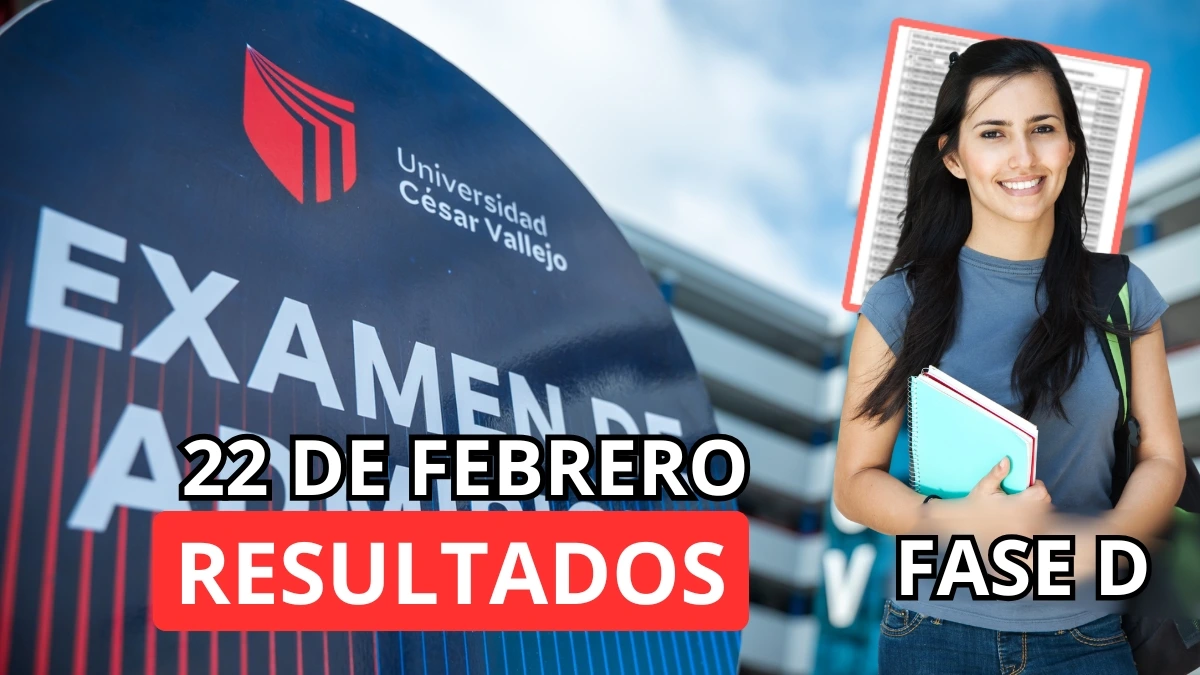 Resultados UCV Fase D 2026 22 de febrero