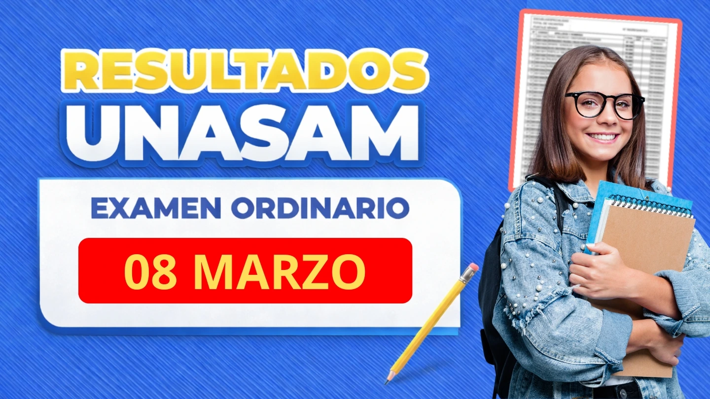 Resultados UNASAM Examen Ordinario 2026 I