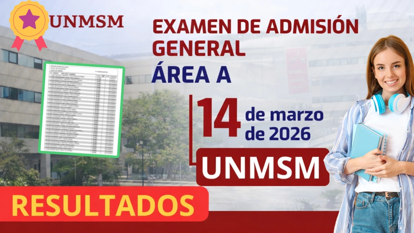 Resultados UNMSM Área A 2026 II