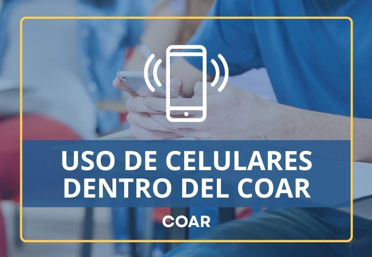 Se puede llevar celular al COAR